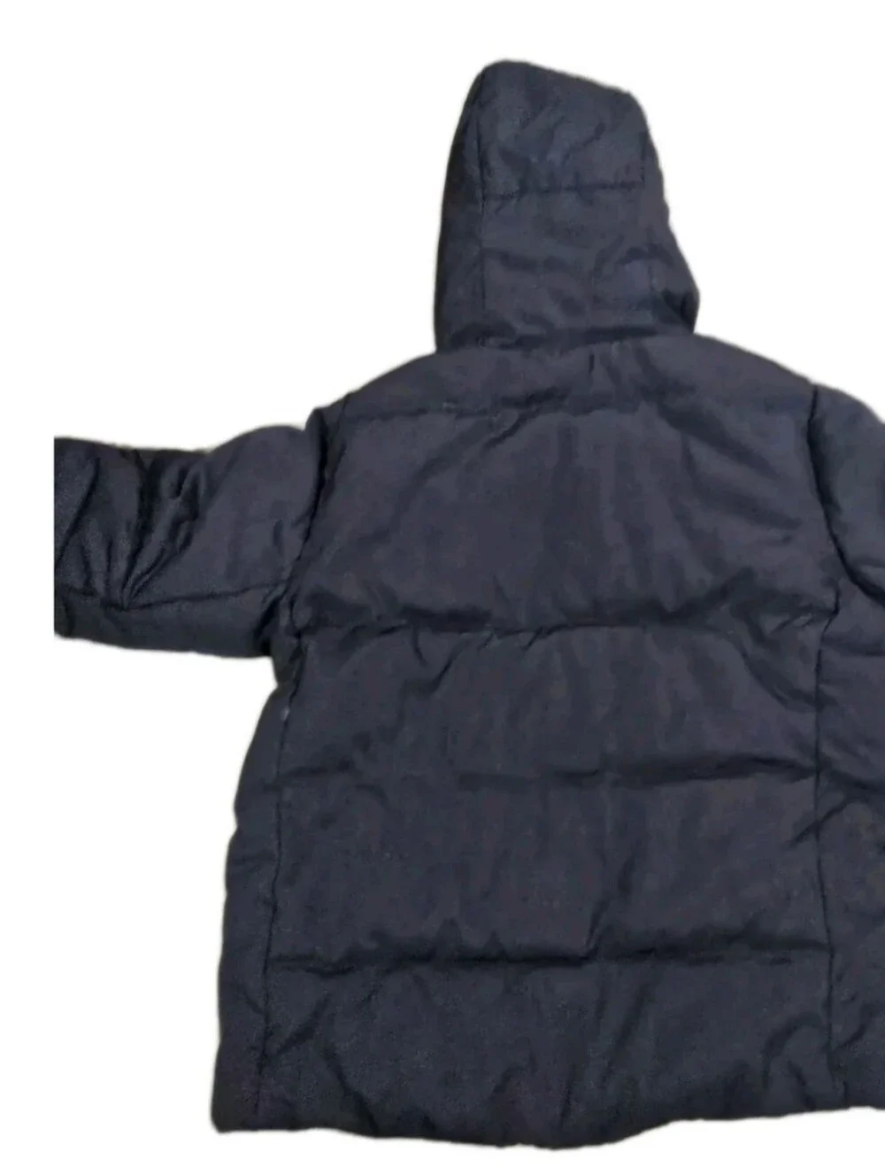 Ralph Lauren Black Jacket with Royal Blue Interior. Boys Puffer Coat Size Small.